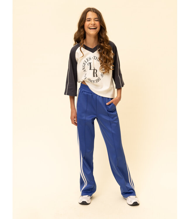 Sweat pants wide leg Cobalt