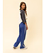 Sweat pants wide leg Cobalt
