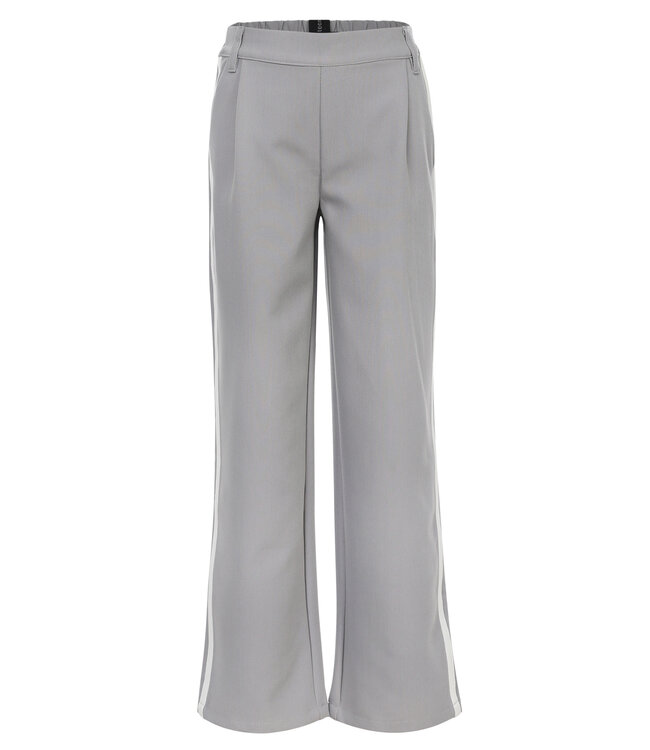 Weite Hose in Mausgrau