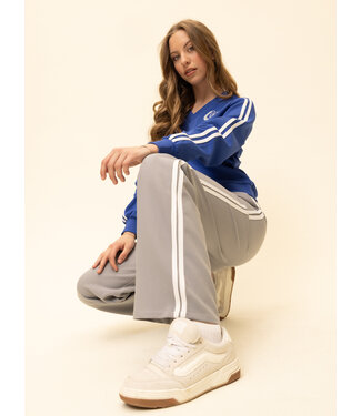 LOOXS 10sixteen Sporty Pantalon wide leg Mouse Grey