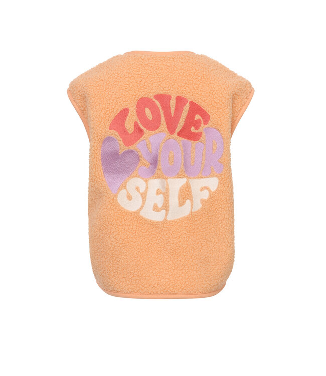 Oversized gilet Soft Apricot