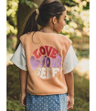 LOOXS Little Oversized gilet Soft Apricot