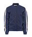Baseball cardigan Navy Lurex
