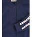 Baseball cardigan Navy Lurex