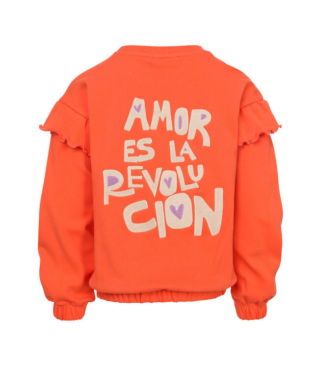 Sweater Coral Amor es la revolution