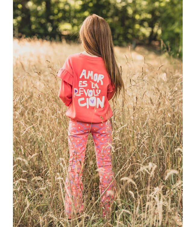 Sweater Koraal Amor es la revolution