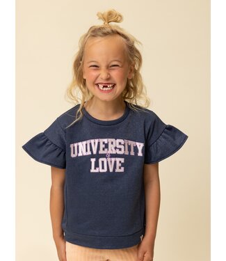 LOOXS Little Ärmelloser Pullover mit Lurex