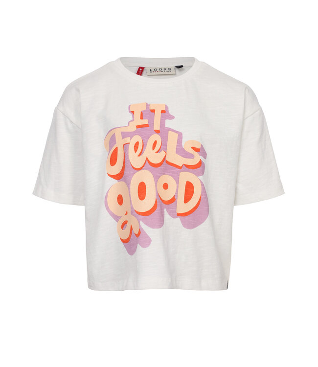 Cropped T-shirt Offwhite It feels good