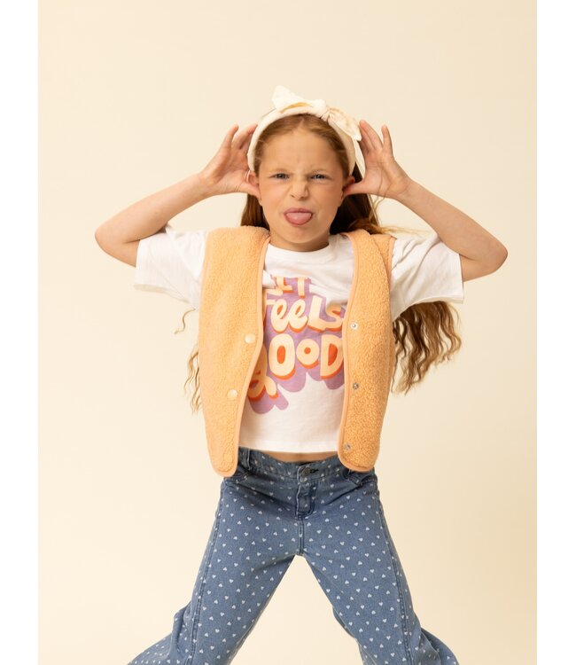 Cropped T-shirt Offwhite It feels good