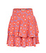 Jersey skirt Coral Floral Spring