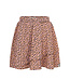 Jersey skirt crincle cotton Leopard print