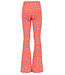 Flared sweat pants Coral Floral Spring