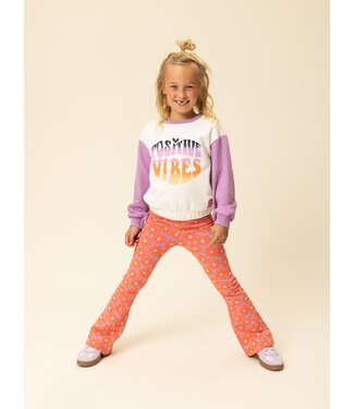 LOOXS Little Schlaghosen Koralle Floral Spring