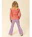 Flared corduroy pants Lilac