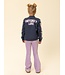 Flared corduroy pants Lilac