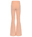 Flared corduroy broek Soft Apricot