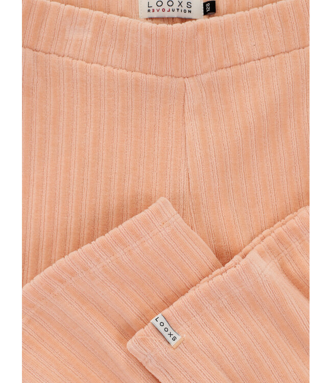 Flared corduroy pants Soft Apricot