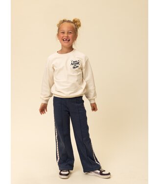 LOOXS Little Weite Jogginghose mit Lurex