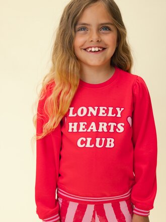LOOXS Little Sweater Red Lonely Hearts Club
