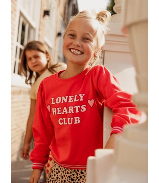 LOOXS Little Roter Pullover Lonely Hearts Club
