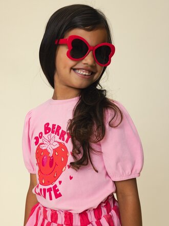 LOOXS Little Zartrosa T-Shirt „So Berry Cute“