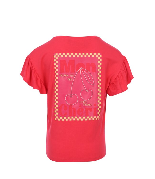 T-shirt Viscose Poppy Red