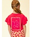 T-shirt Viskose Poppy Rot