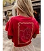 T-shirt Viscose Poppy Red