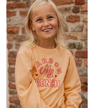LOOXS Little Aprikosengelber Pullover
