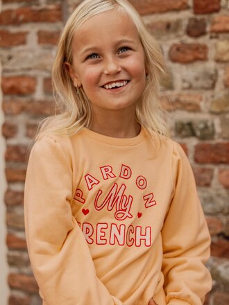 LOOXS Little Aprikosengelber Pullover