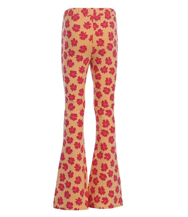 Flared sweat broekje Wildflower
