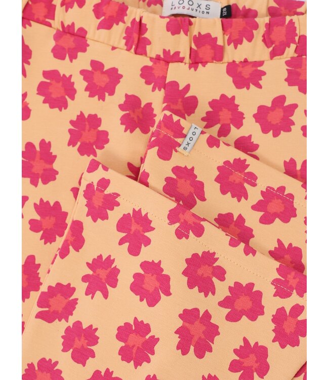 Flared sweat broekje Wildflower