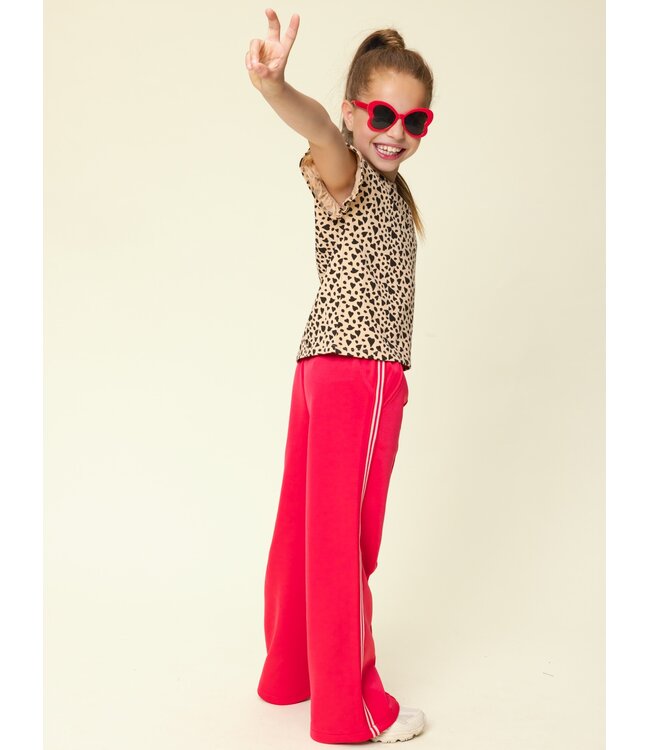 Sporty broek Rood