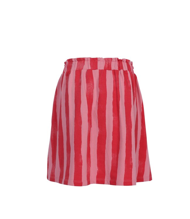 Sweat skirt striped