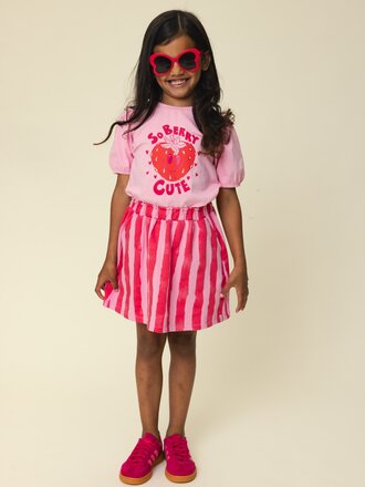 LOOXS Little Sweat rokje gestreept