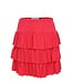 viscose rokje Poppy rood