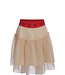Mesh skirt Creamy