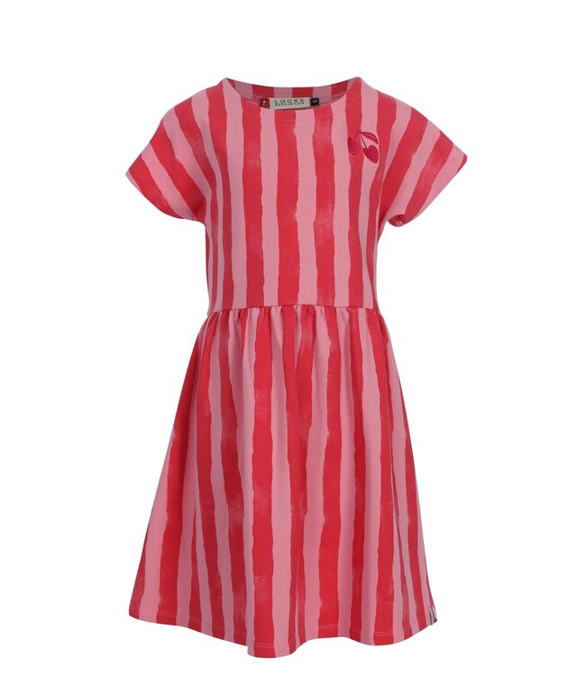Sweat dress striped