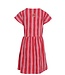 Sweat dress striped