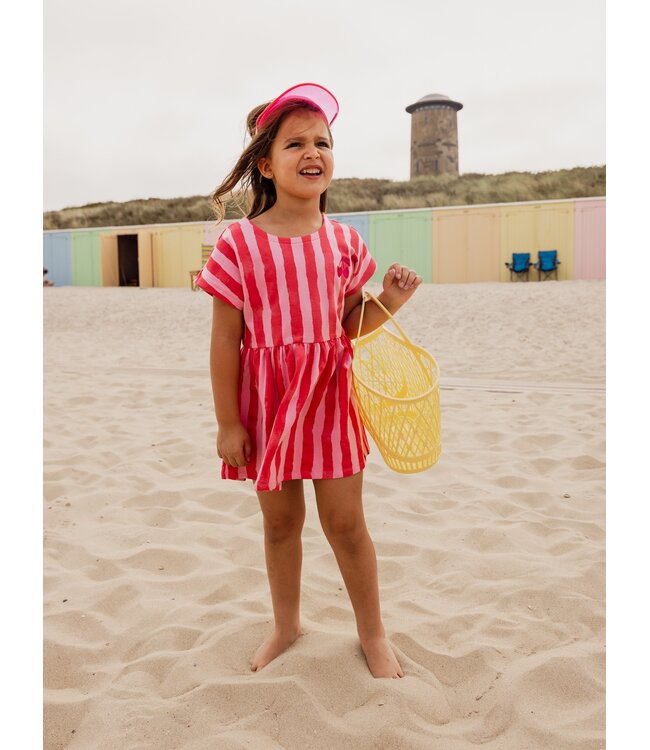 Gestreiftes kleid Sweat Jersey