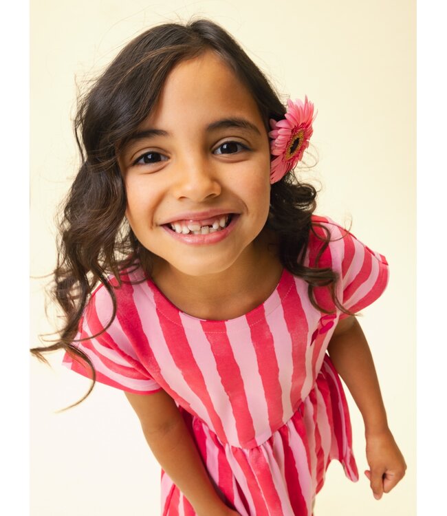 Gestreiftes kleid Sweat Jersey