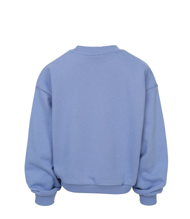 Blauer Atelier-Pullover