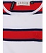 Knitted top striped Red / White