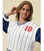 Baseballpullover in lockerer Passform