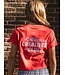 T-shirt Rood