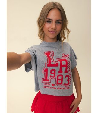 LOOXS 10sixteen T-Shirt Grau melee