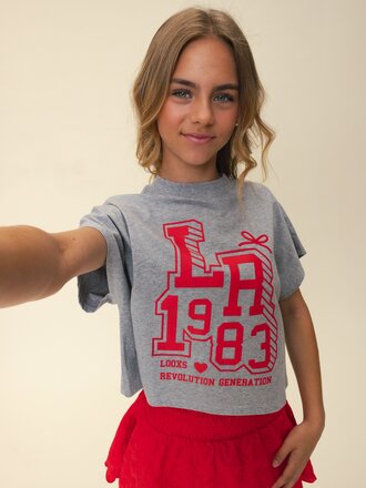 LOOXS 10sixteen T-Shirt Grau melee