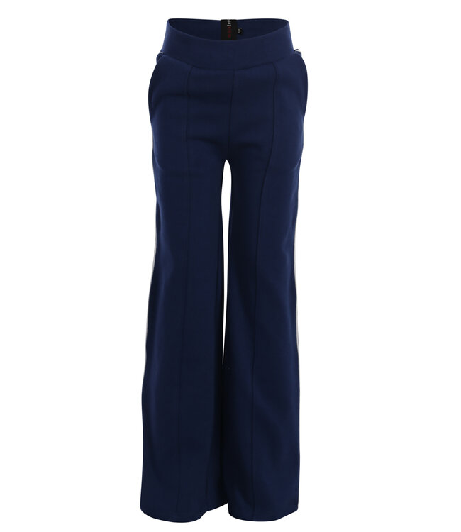 Marineblaue sporty Hose