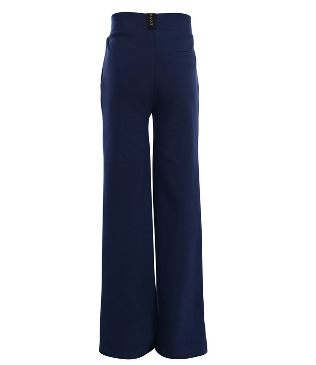 Marineblaue sporty Hose