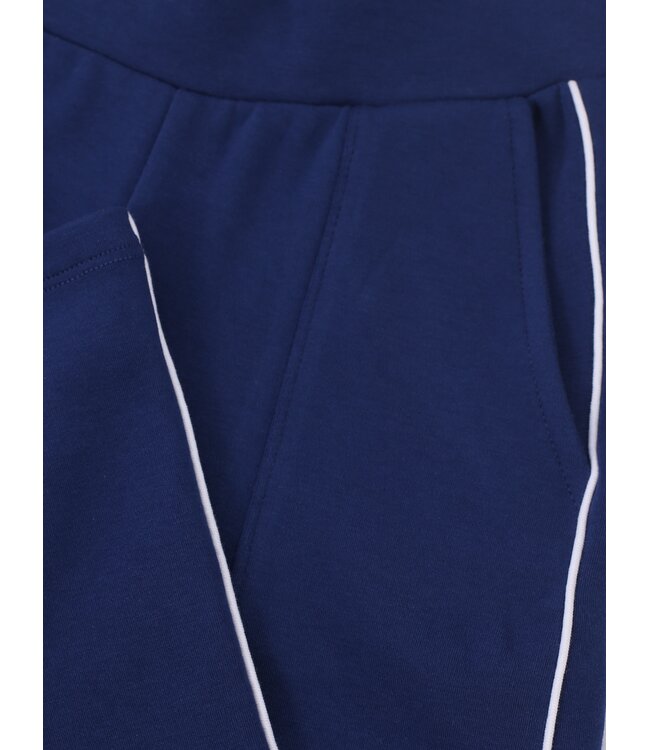 Marineblaue sporty Hose